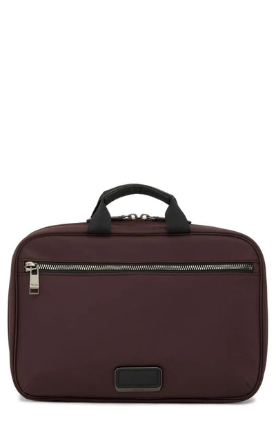 Tumi Voyageur Madeline Cosmetic Case In Deep Plum