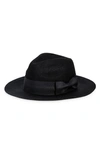 NORDSTROM SHORT BRIM WOOL PANAMA HAT