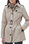 BARBOUR TUMMEL BELTED QUILTED JACKET