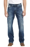 SILVER JEANS CO. SILVER JEANS CO. GORDIE RELAXED FIT STRAIGHT LEG JEANS