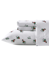 Nautica Closeout!  Printed Flannel 4-pc. Sheet Set, Queen In Penquin Toss