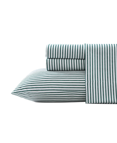 Nautica Printed Flannel 3-pc. Sheet Set, Twin In Harmead