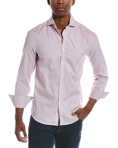 Brunello Cucinelli Basic Fit Shirt In Pink
