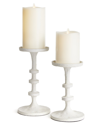 NAPA HOME & GARDEN NAPA HOME & GARDEN SET OF 2 ABACUS PETITE CANDLE STANDS