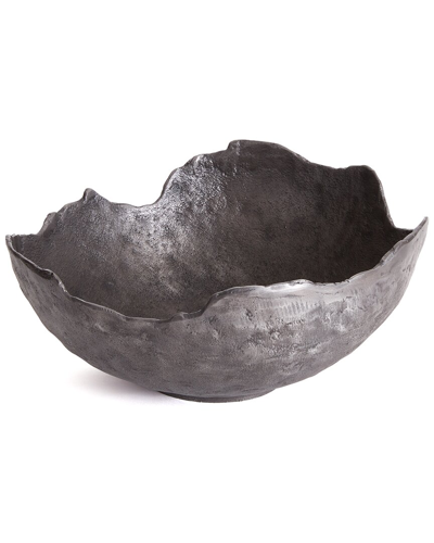 Napa Home & Garden Roland Organic Grande Decorative Bowl In Grey