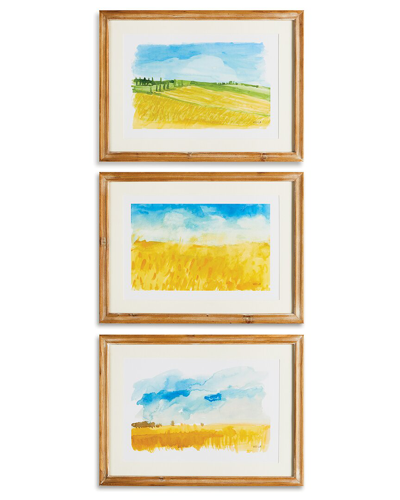 Napa Home & Garden Set Of 3 European Landscape Prints