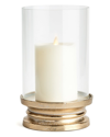 Napa Home & Garden Florence Footed Hurricane Small In Gold
