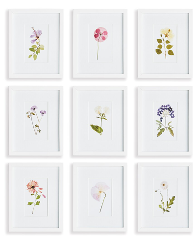 Napa Home & Garden Set Of 9 Mountain Flower Petite Prints