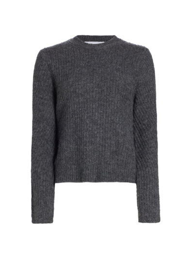 Derek Lam 10 Crosby Women's Ryan Alpaca-blend Crewneck Sweater In Grey