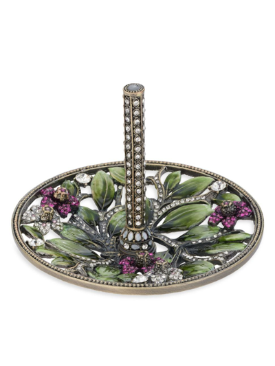 Olivia Riegel Sophie Ring Holder In Green Pink