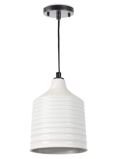 Regina Andrew Ojai Ceramic Pendant Lamp In White