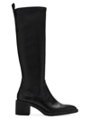 LA CANADIENNE WOMEN'S PATON 63MM LEATHER KNEE-HIGH BOOTS