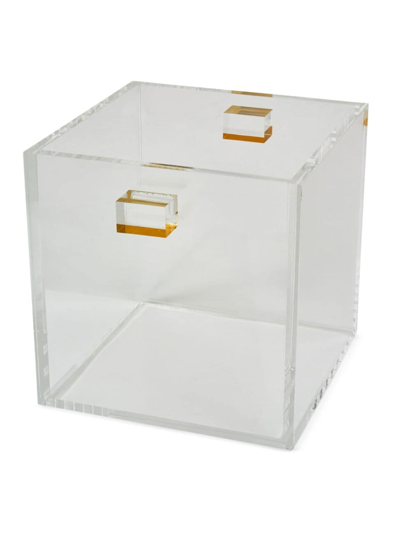 Tizo Lucite Clear Wine Cooler In Clear Gold
