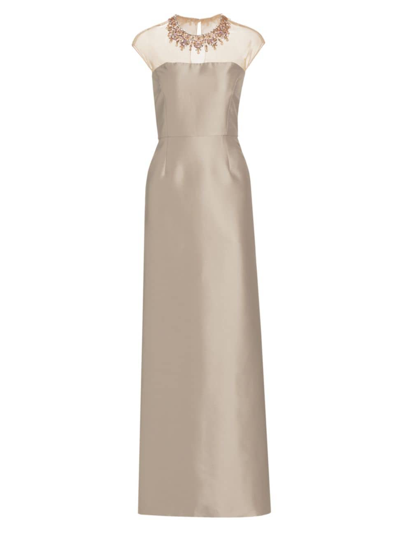 Sachin & Babi Irina Gown In Grey