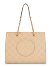 Tory Burch Women's Fleming Soft Chain Tote Bag In Sand