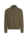Theory Khaki Murphy Bomber Jacket In Uniform