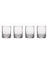 JULISKA DEAN DOUBLE 4-PIECE OLD FASHIONED GLASS SET