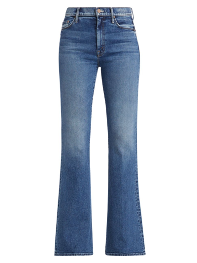 Mother The Super Cruiser Bootcut Jeans In Blue