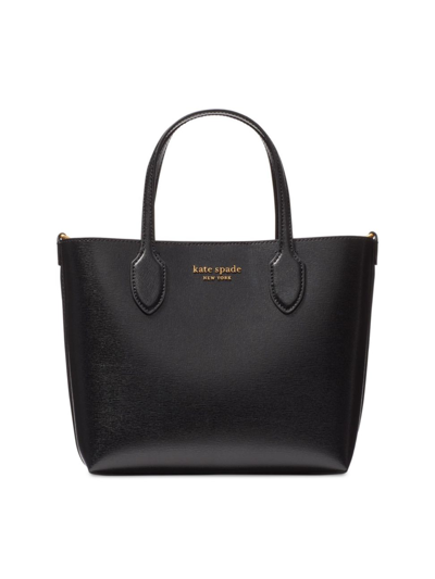 Kate Spade Women's Medium Bleecker Saffiano Leather Crossbody Tote Bag In Black