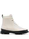 Camper Ankle Boots Women  Brutus In White