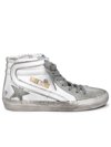 GOLDEN GOOSE GOLDEN GOOSE WOMAN GOLDEN GOOSE WHITE LEATHER SLIDE SNEAKERS