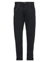 Siviglia Man Pants Midnight Blue Size 40 Cotton, Elastane, Polyester In Blue