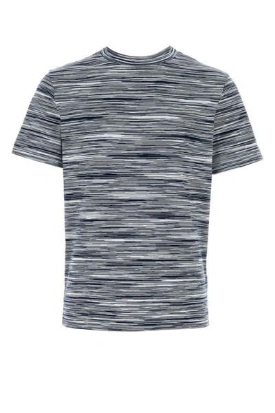 Missoni Space-dyed Cotton T-shirt In Multicolor