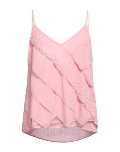 Camilla  Milano Camilla Milano Woman Top Pink Size 8 Polyester