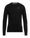 Napapijri Man Sweater Black Size 3xl Wool