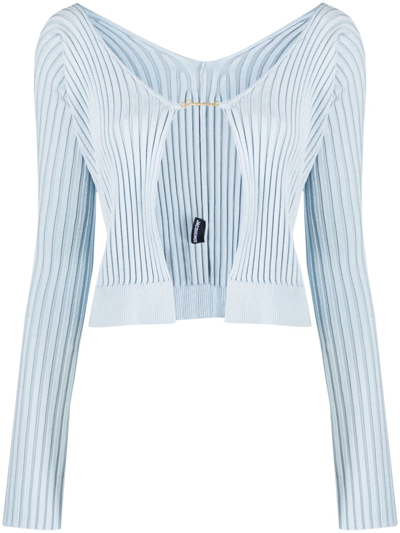 JACQUEMUS LA MAILLE PRALU LONGUE CARDIGAN