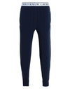 Polo Ralph Lauren Man Sleepwear Navy Blue Size M Cotton, Elastane