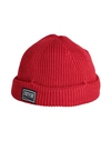 Versace Jeans Couture Man Hat Red Size Onesize Acrylic, Wool