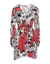 Twinset Woman Mini Dress Red Size 8 Viscose