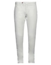 Siviglia Man Pants Light Grey Size 36 Cotton, Elastane