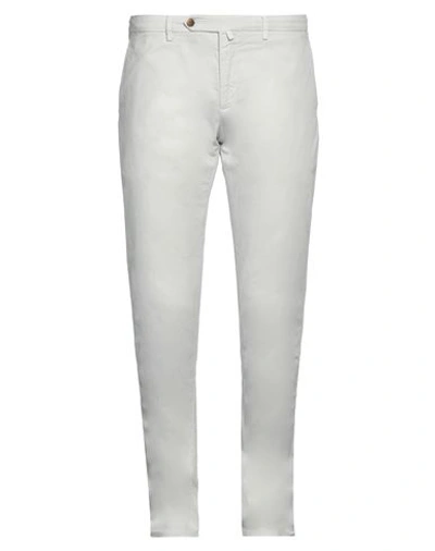 Siviglia Man Pants Light Grey Size 36 Cotton, Elastane In Grey