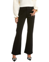 7 For All Mankind Illusion Bootcut Cropped Jeans In Black