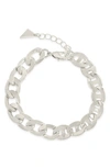 STERLING FOREVER WHITLEY CHAIN BRACELET