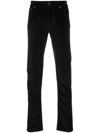 JACOB COHEN LOGO-PATCH STRAIGHT-LEG JEANS