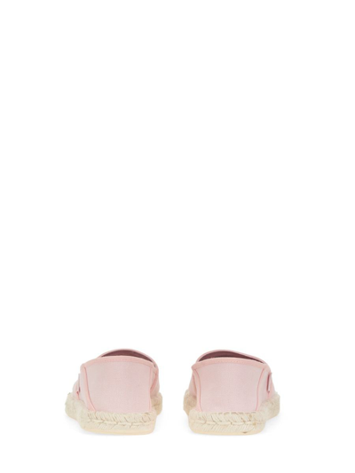 Kenzo Espadrille With Logo In Pink