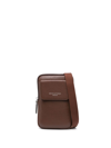 ASPINAL OF LONDON REPORTER LEATHER CROSSBODY PHONE BAG