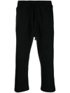 THOM KROM CROPPED TAPERED TRACK PANTS