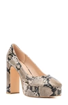 NEW YORK AND COMPANY NEW YORK AND COMPANY RYLA BLOCK HEEL PLATFORM PUMP