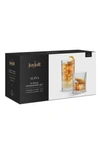 Joyjolt Alina 8-piece Highball & Rocks Glasses In Clear