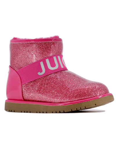 Juicy Couture Little Girls Citrus Heights Boots In Fuchsia