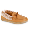 ISOTONER SIGNATURE WOMEN'S MICROSUEDE RAE COMFORT MOCCASIN SLIPPERS