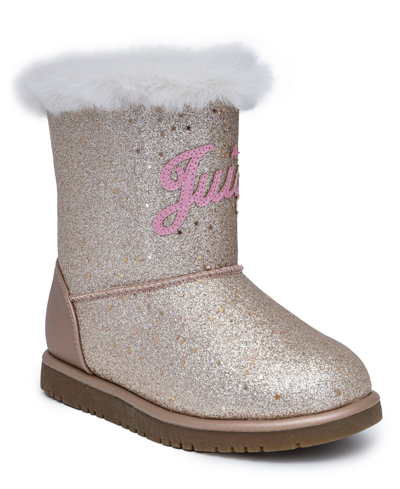Juicy Couture Little Girls Temecula Cold Weather Boots In Gold