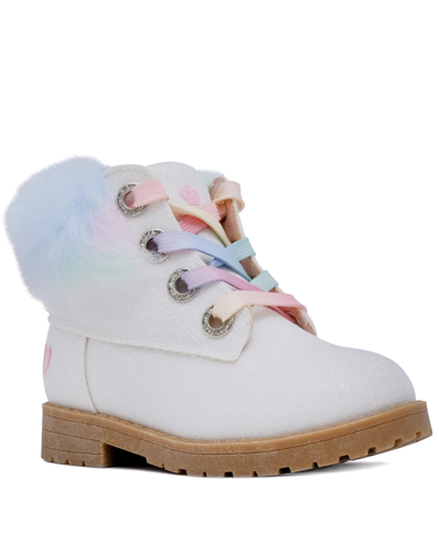 Juicy Couture Toddler Girls El Cajon Boots In Silver-tone