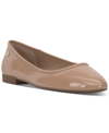 Vince Camuto Minndy Flat In Dark Blush Patent