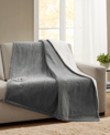 PREMIER COMFORT CLOSEOUT! PREMIER COMFORT HEATED PLUSH TO SHERPA THROW