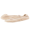 ISOTONER SIGNATURE WOMEN'S CHEVRON MICRO TERRY BALLERINA SLIPPER